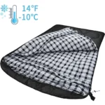 Saco de dormir Doble Blanco / negro Mcota - Imagen 3