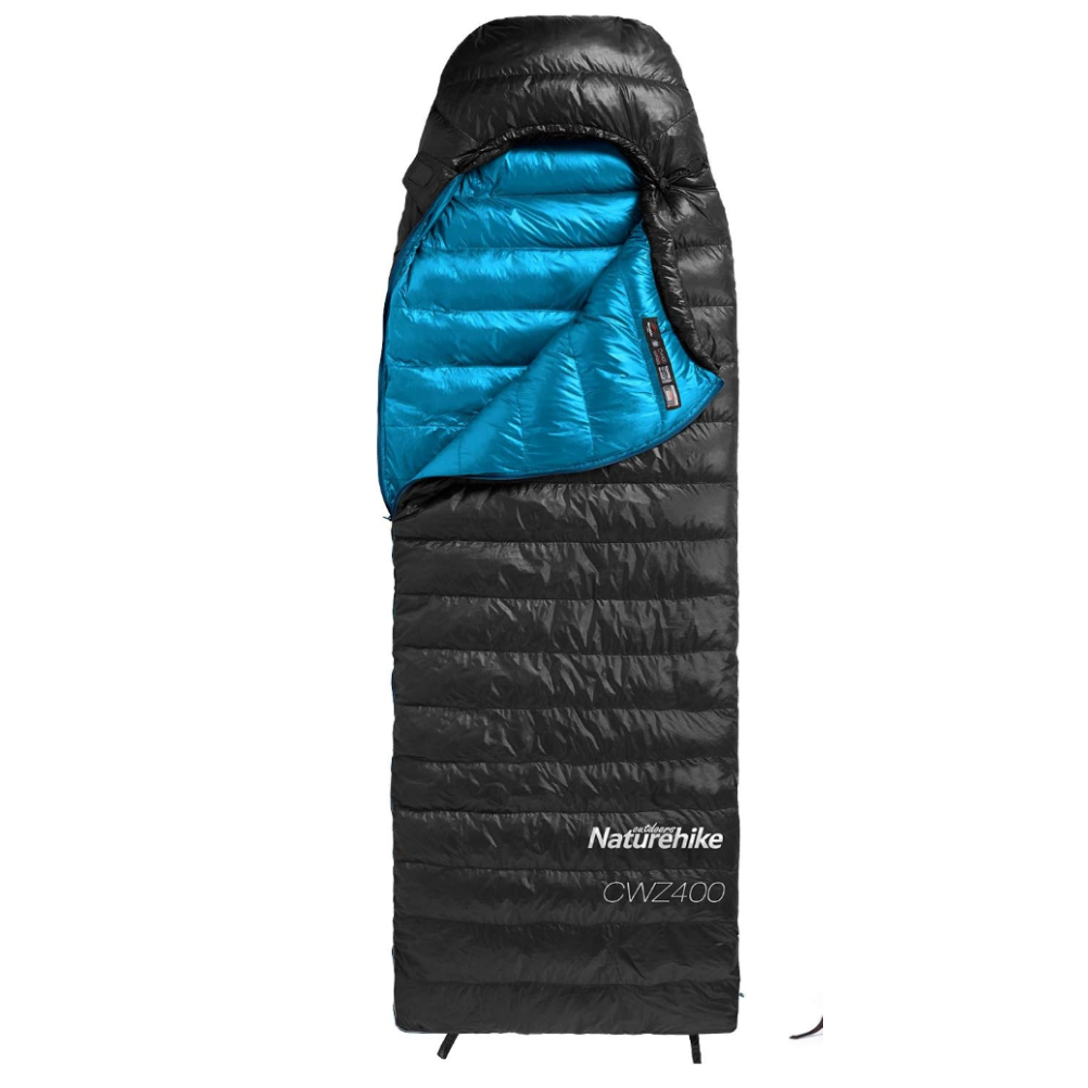 Screenshot_3 (1) Saco de dormir Naturehike Piuma d’oca Negro M 210×75 cm - Imagen 1