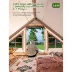 Villa Móvil 6 Personas Hinchable Tienda de campaña - Imagen 6