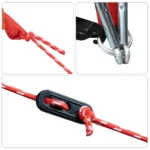 Tienda de campaña Azul 9 Personas vidaXL - Imagen 13