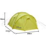 Altus Paine I30 Lima Dorado 4 Personas Tienda de Campaña Iglú - Imagen 5