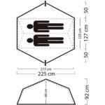 Columbus Ultra 2 Personas Tienda de Campaña - Imagen 6